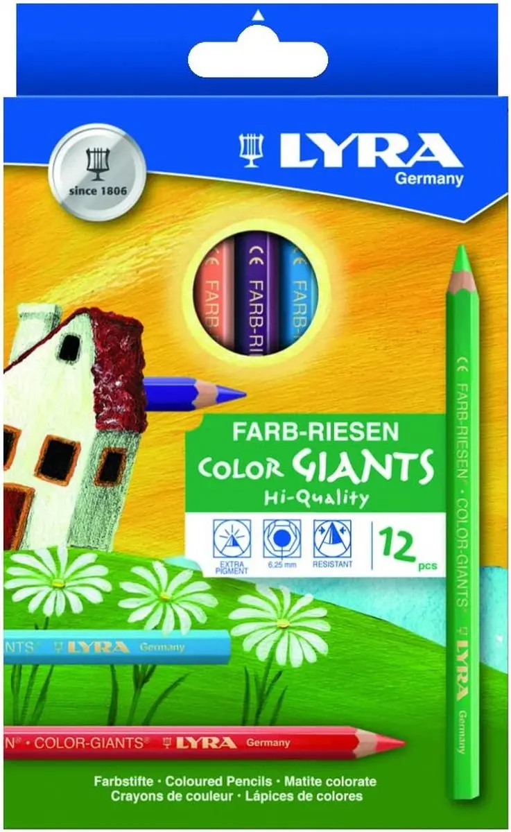 Lyra Colour Giants Polished Potloden
