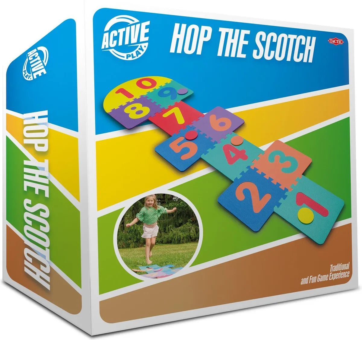 Tactic Hink Stap Sprong - 10-delig EVA-foam spel