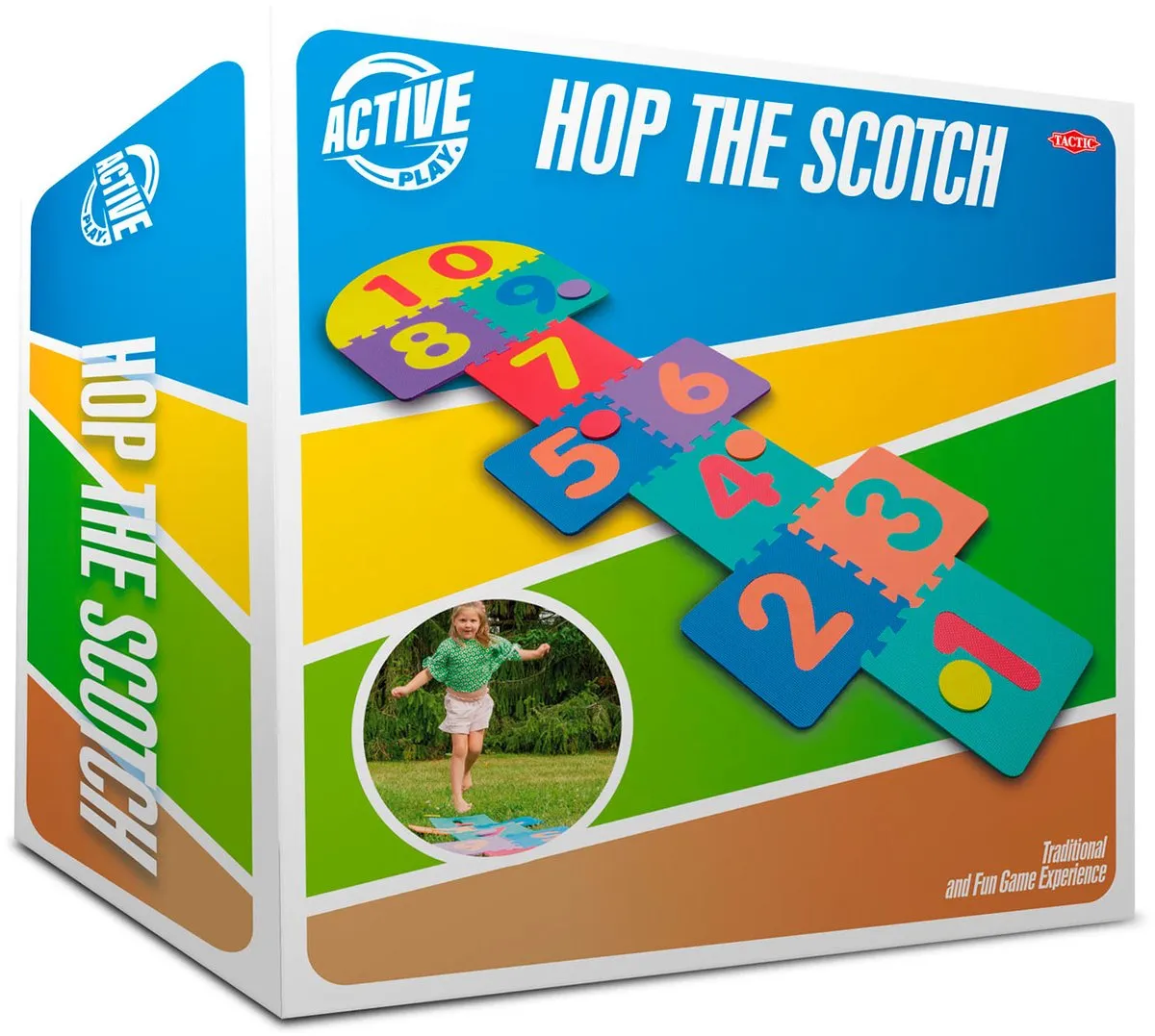 Tactic Hink Stap Sprong - 10-delig EVA-foam spel