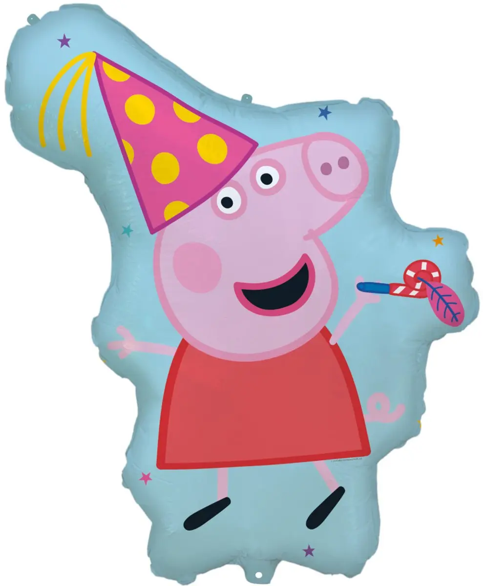 Peppa Pig Messy Speelfolie Ballon 65x85cm