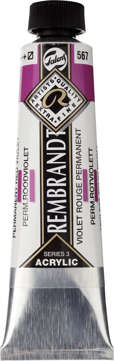 Rembrandt Acryl Verf Serie 3 Perm. Red Violet 40ml