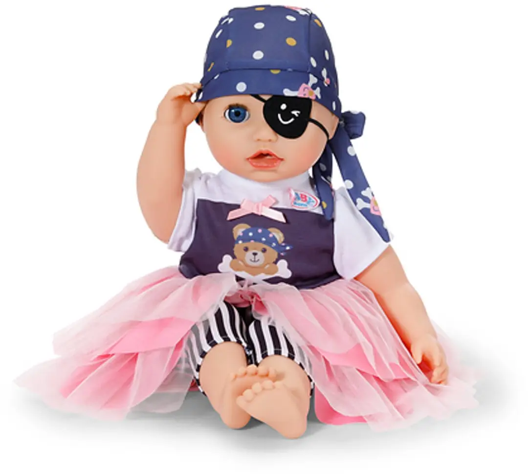 Baby Born Piratenoutfit - Meerkleurig