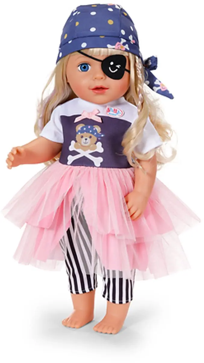Baby Born Piratenoutfit - Meerkleurig