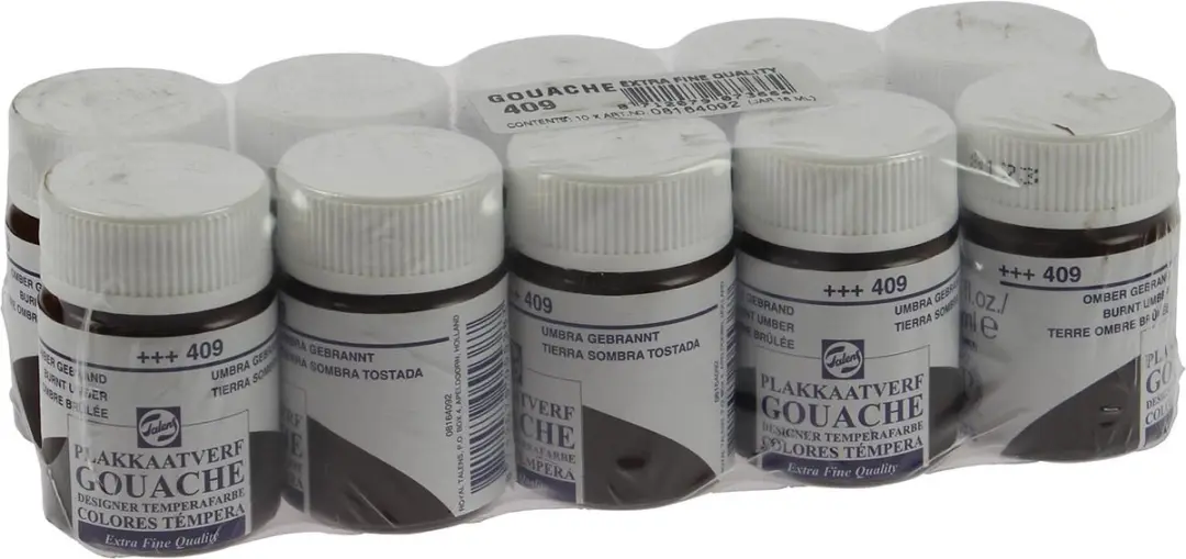 Talens Plakkaatverf Extra Fijn Omber 409 - 16ml