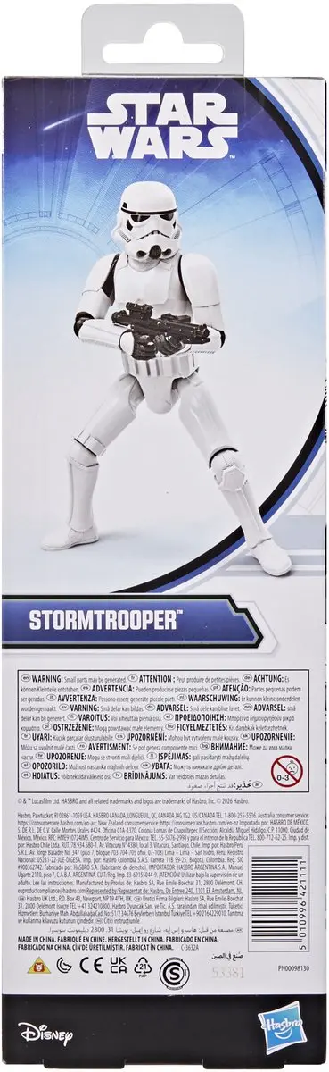 Hasbro Star Wars Titan Series Stormtrooper Actiefiguur 30cm
