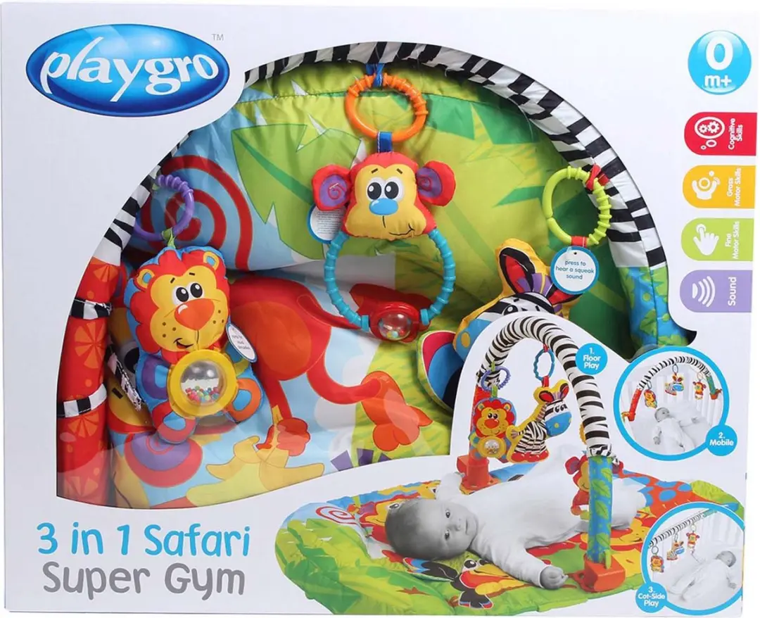 Playgro Safari Super Gym 5-in-1