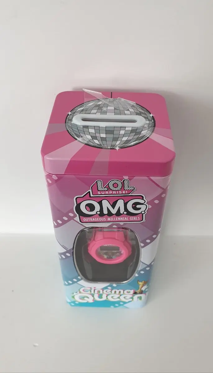 LOL Surprise Spaarpot & Horloge - Multicolor