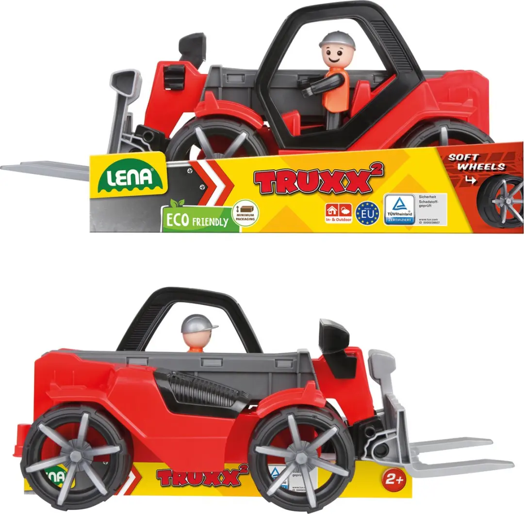 Lena Truxx SM04533 Telescooplader-Verreiker 34cm - Multikleur