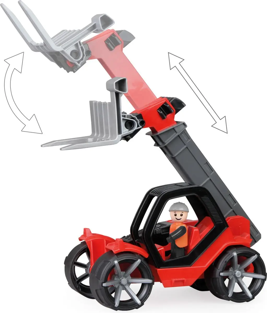 Lena Truxx SM04533 Telescooplader-Verreiker 34cm - Multikleur