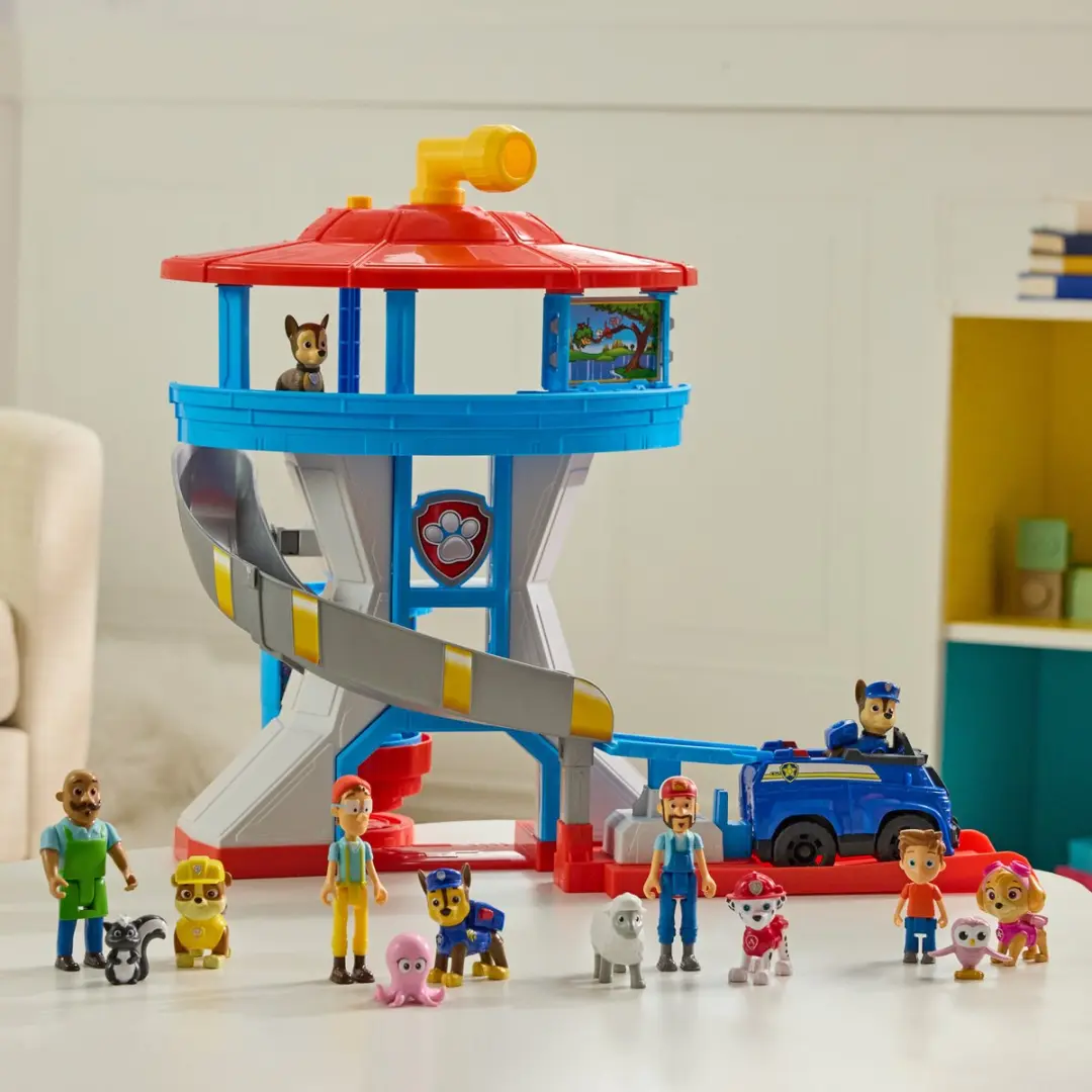 PAW Patrol Speelfigurenset Uitkijktoren 2016521 - Meerkleurig