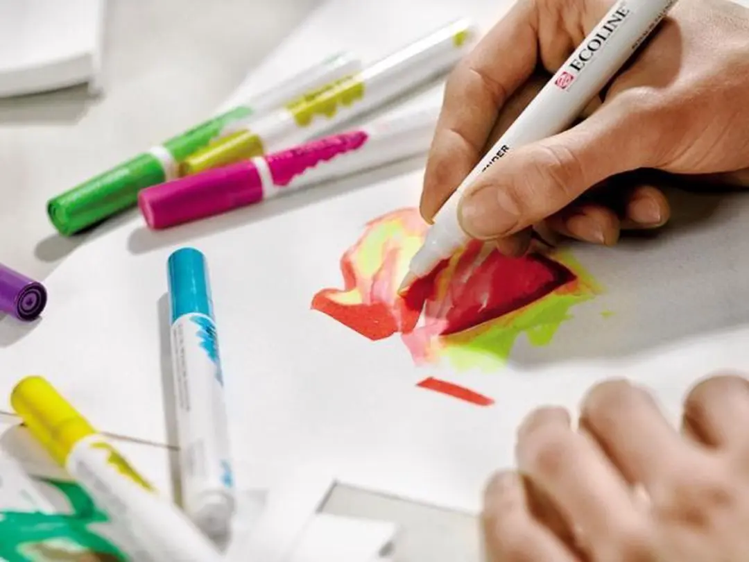 Talens Ecoline Brush Pen - 20 Stuks - Assorti