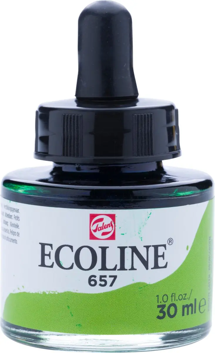 Ecoline 30ml Bronsgroen Verf