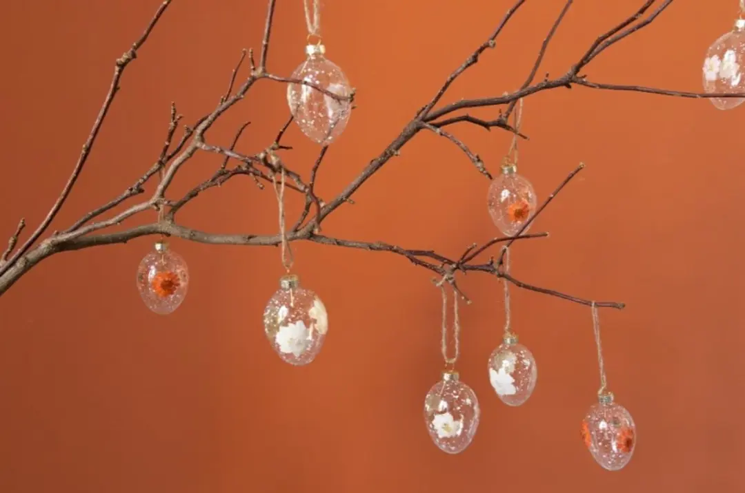 Home Society Paper Flora Paaseieren Ornament - 3 Stuks