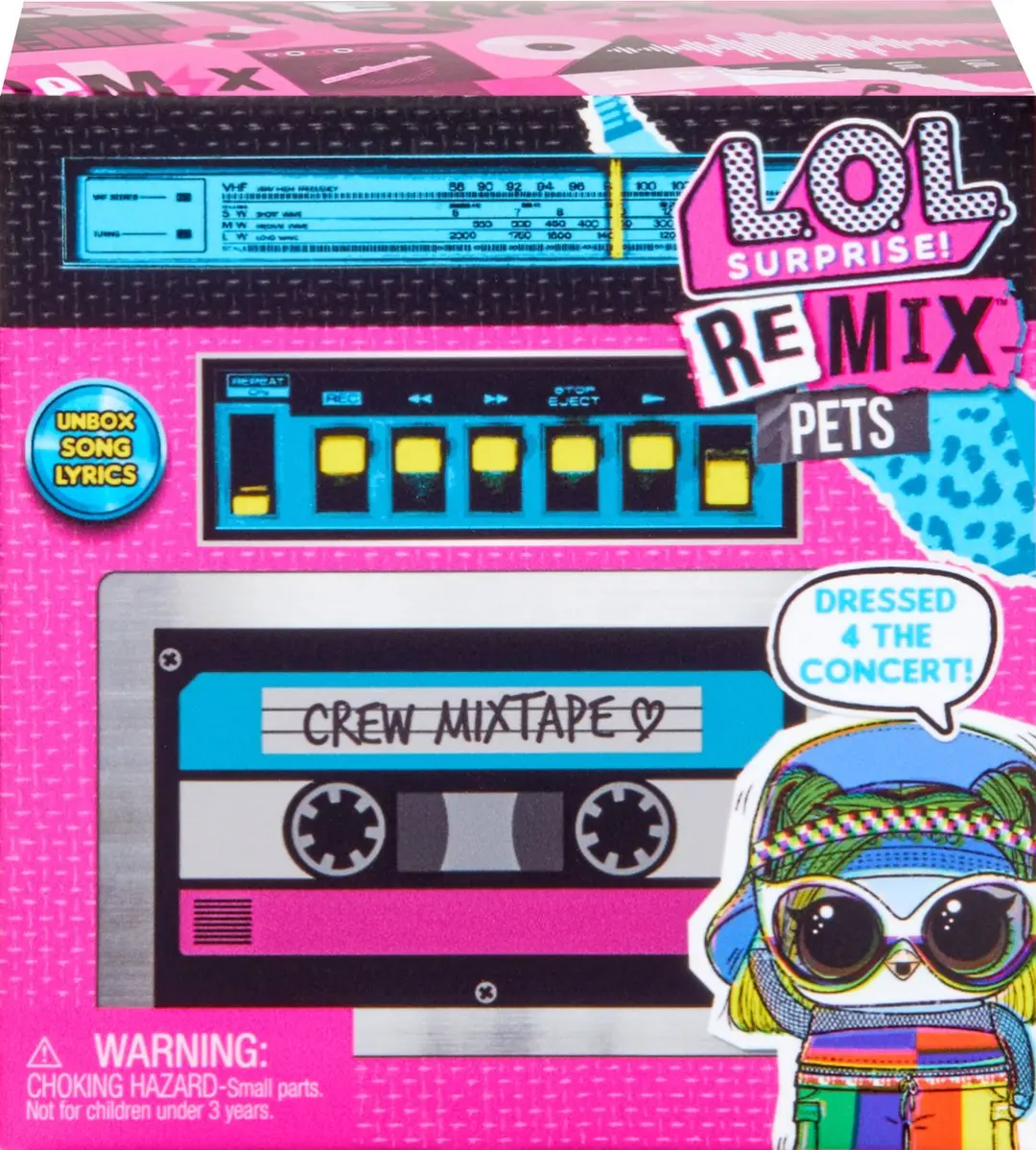 LOL! Surprise! Remix Huisdieren Serie A Minipop - Multicolor