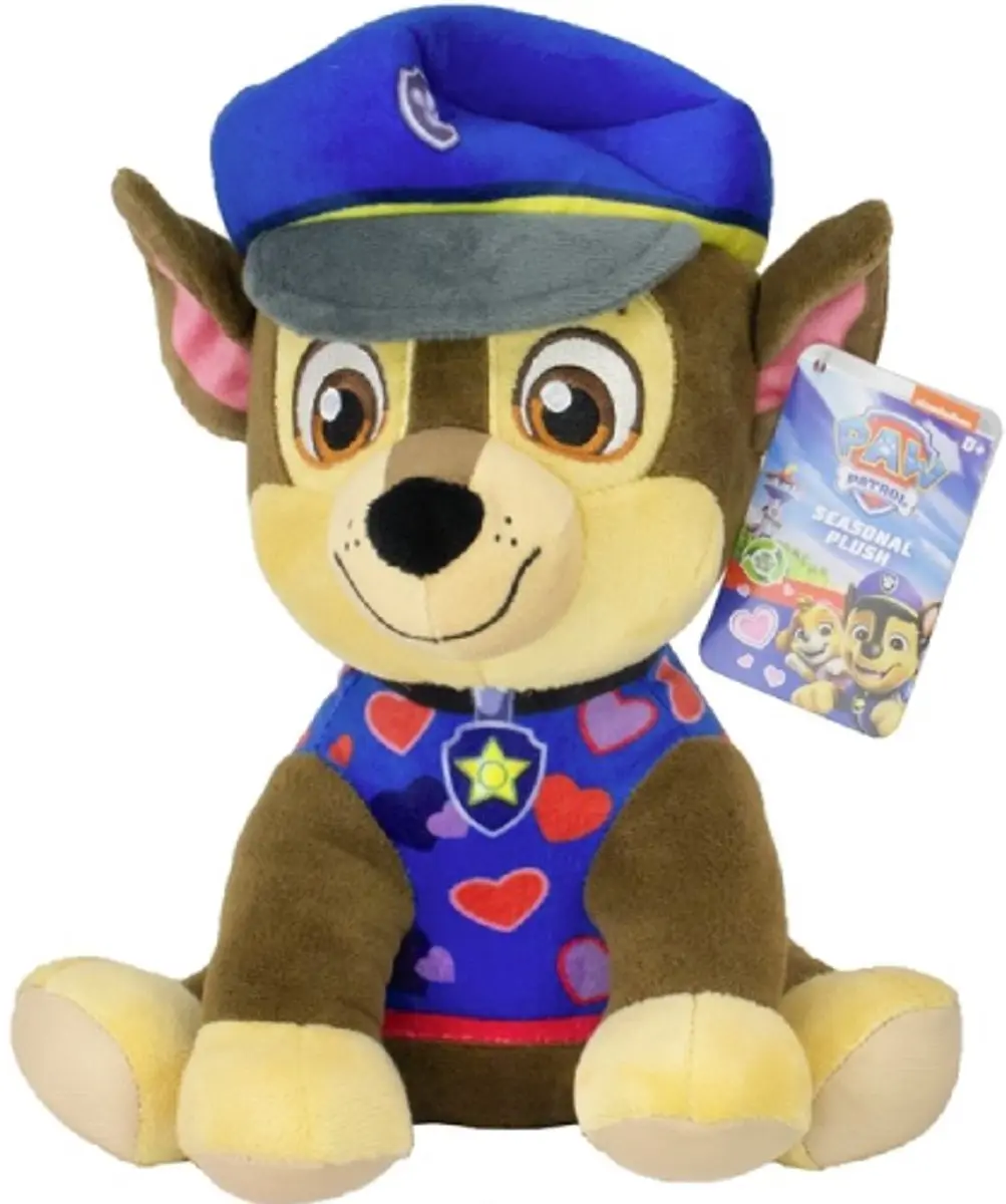 PAW Patrol Chase Pluche Knuffel 28cm
