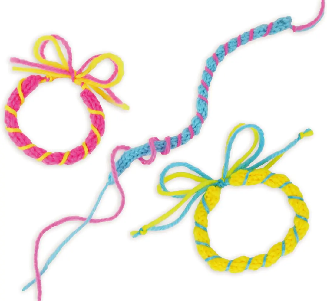Lena Punnikset Meisjes 6-delig - Roze/Geel/Blauw