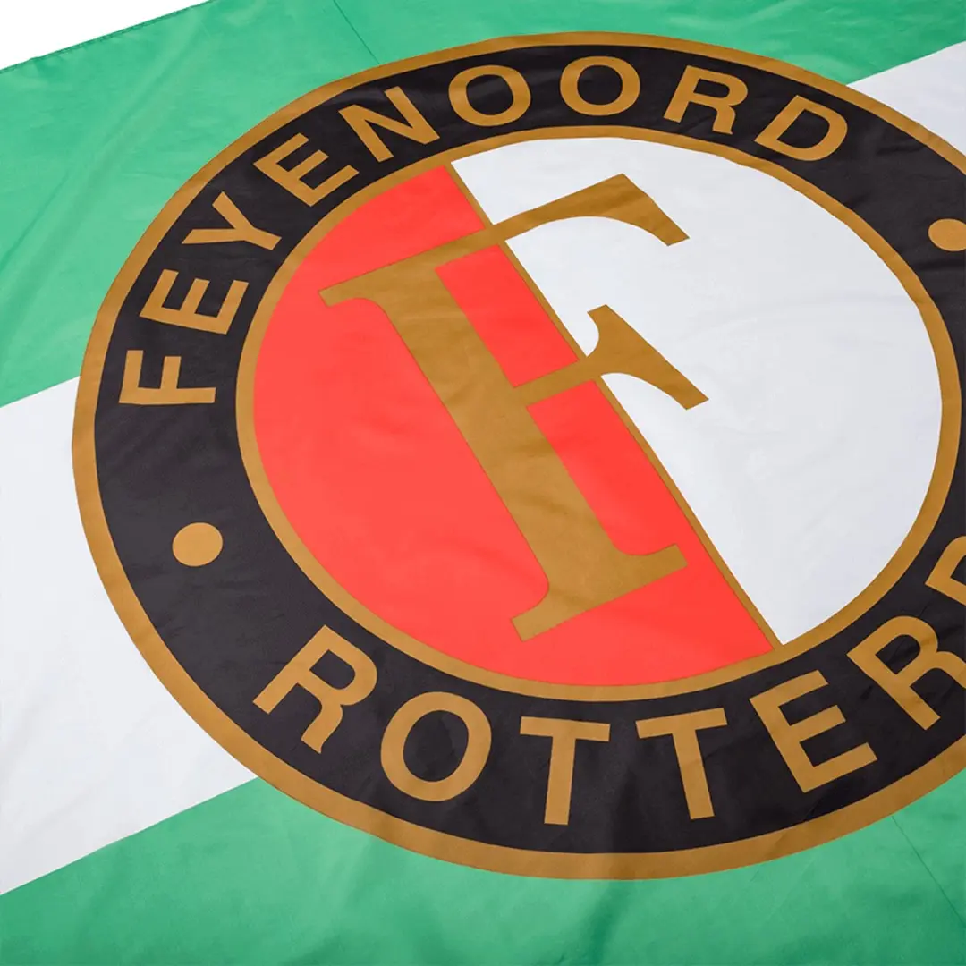 Feyenoord Vlag Logo 150x225cm - Multi