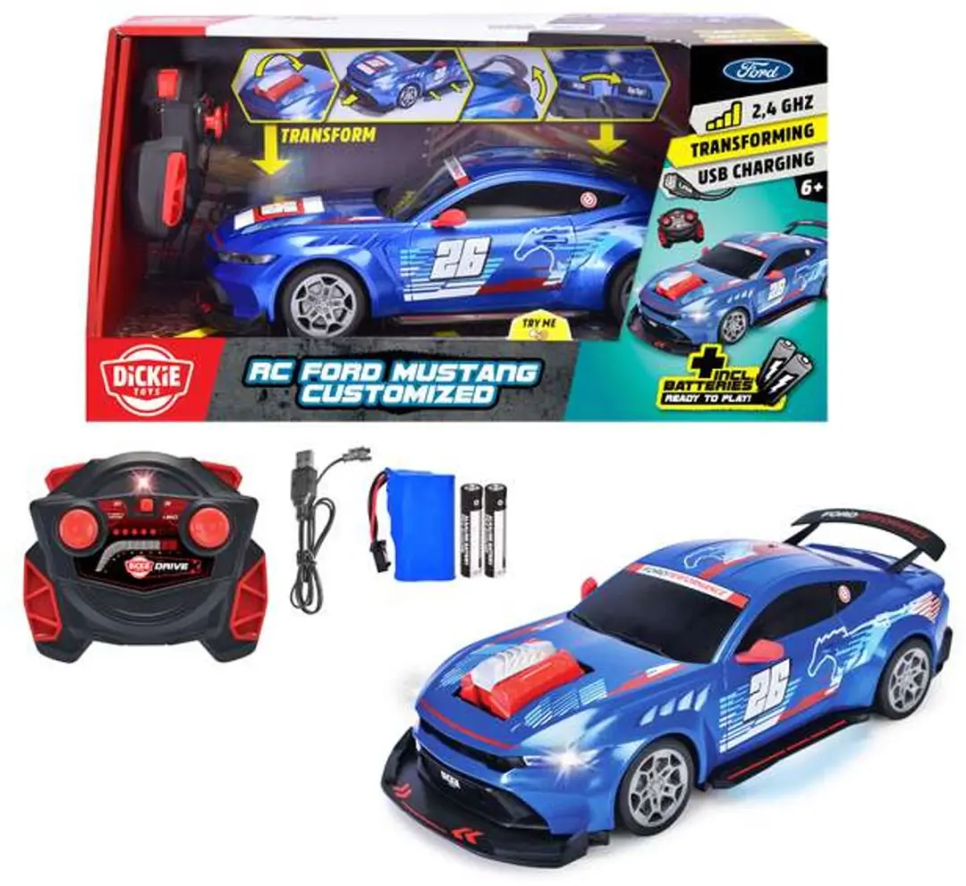 Dickie Simba Toys RC Ford Mustang Customized 201105014