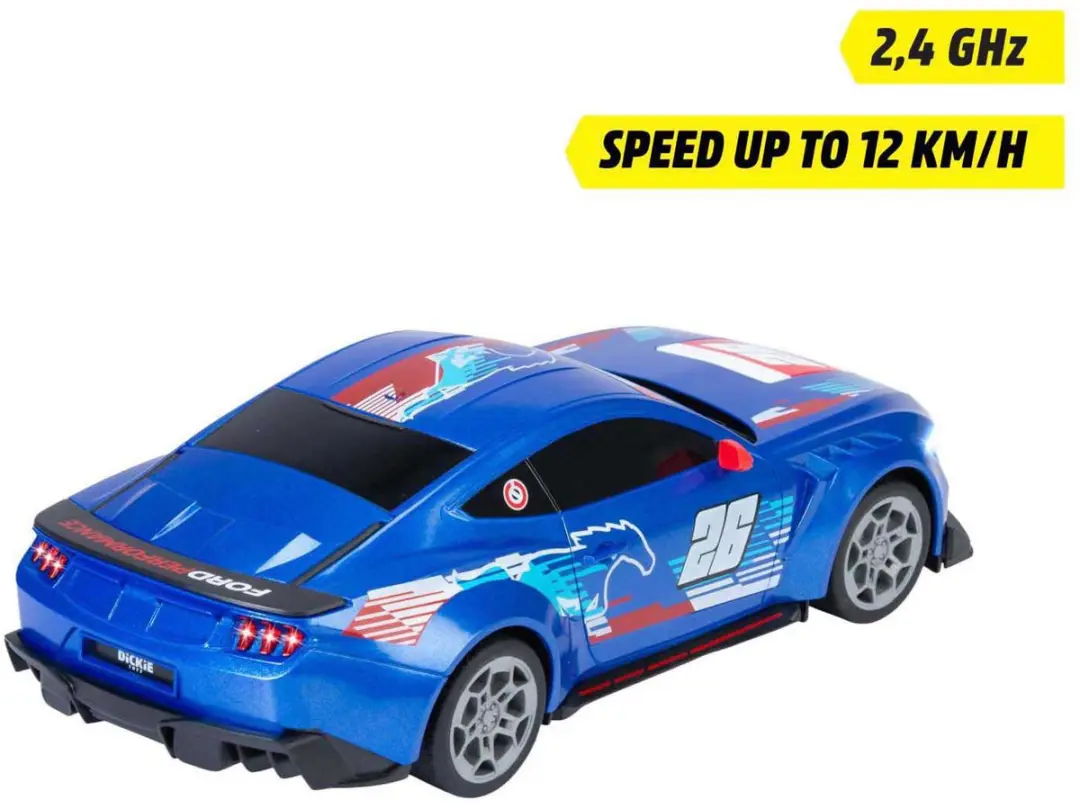 Dickie Simba Toys RC Ford Mustang Customized 201105014 - Blauw