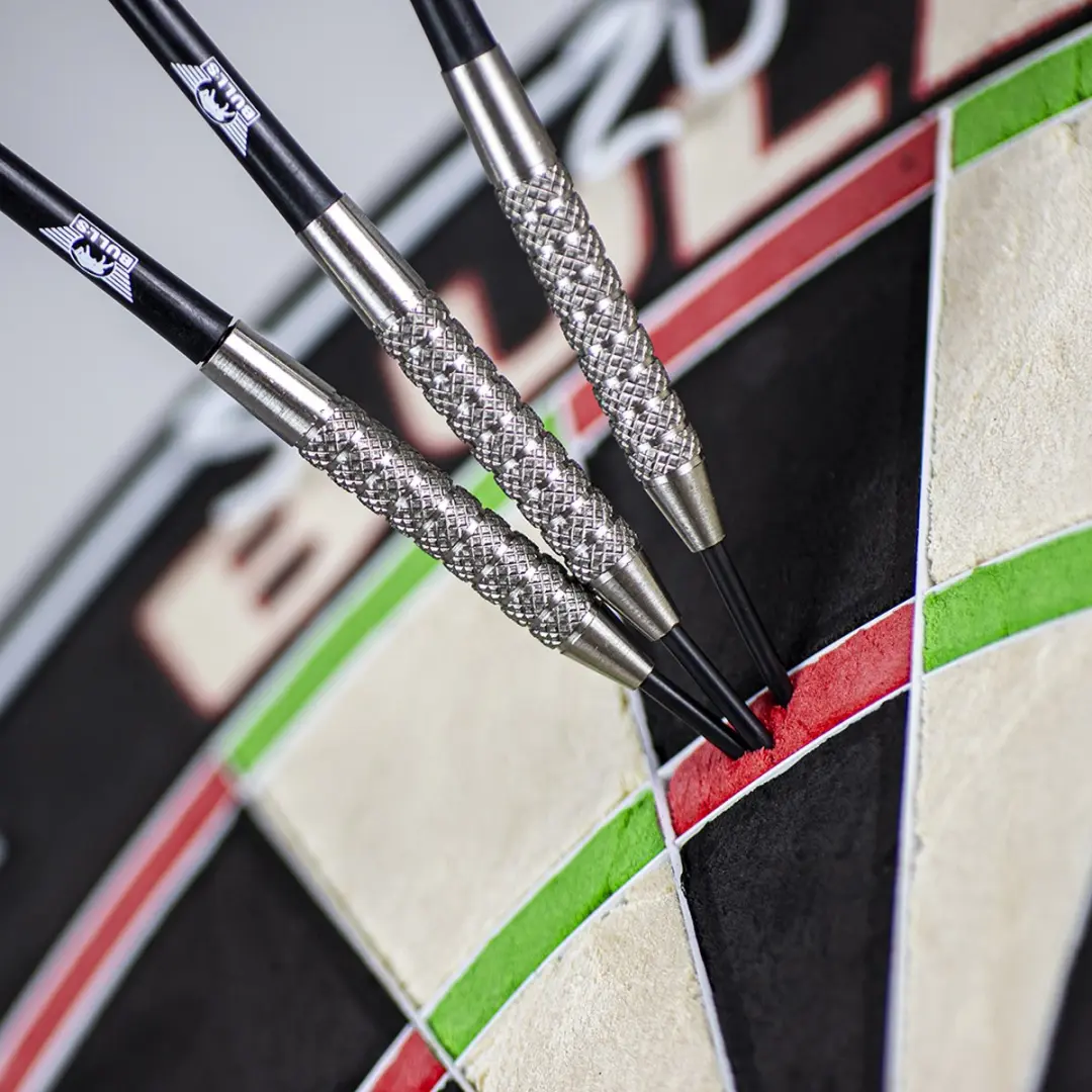 Bull's Brutus Grandis 80% Dartpijlen 30g - Zilver - 3 Stuks