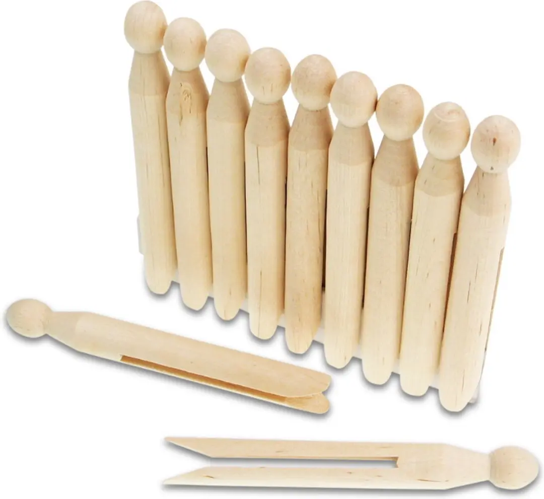 Meyco Houten Wasknijpers 18 Stuks