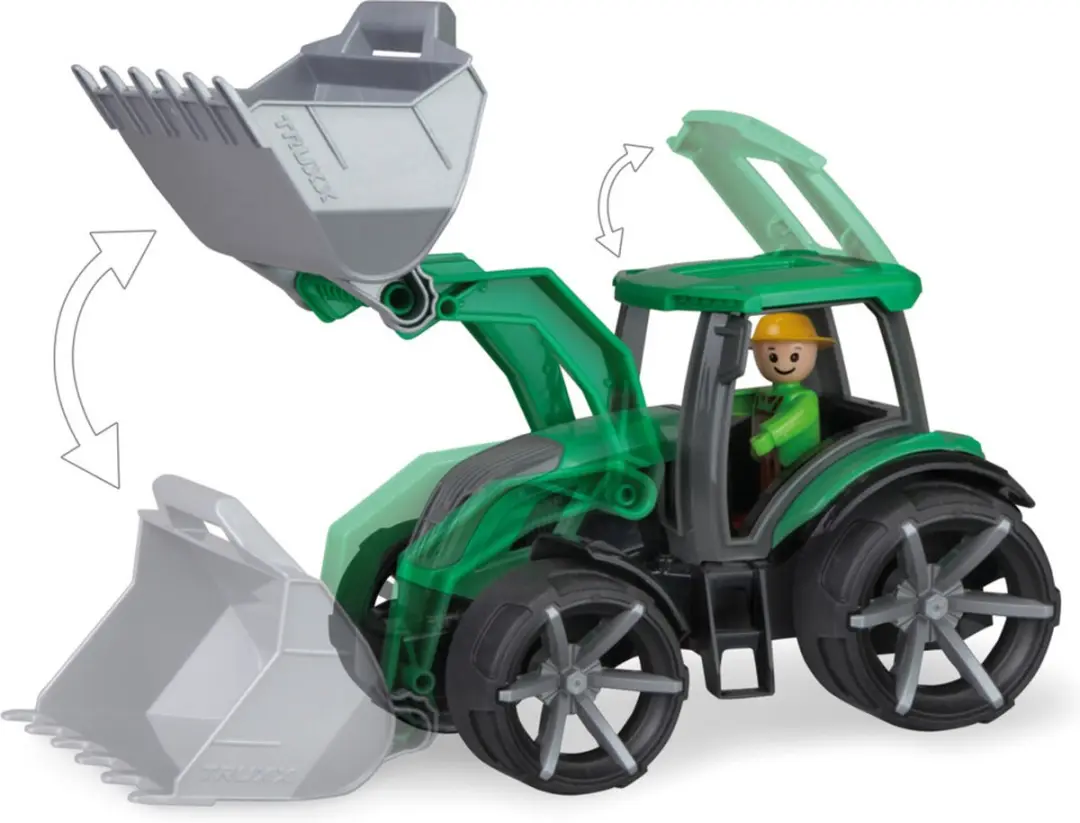Lena Truxx Tractor 34cm SM04537 - Multikleur
