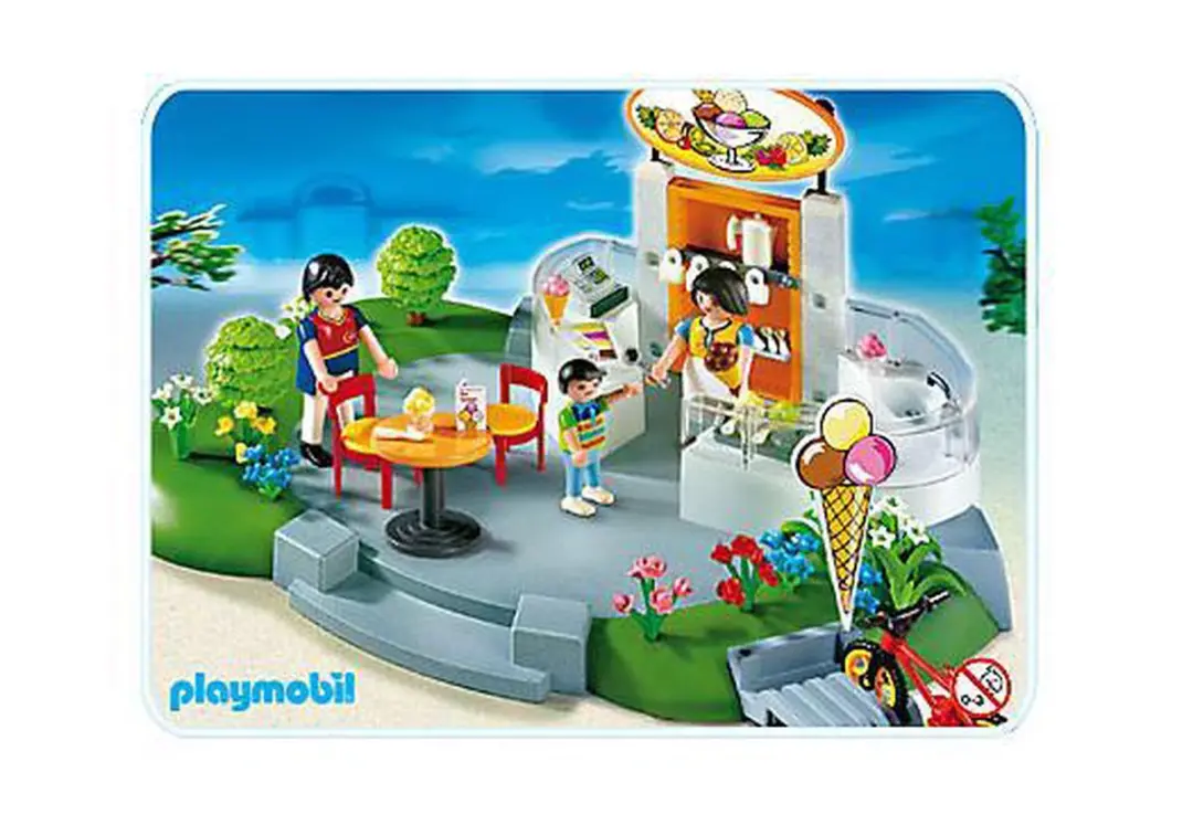 Playmobil City Life IJssalon Superset 4134 - Multicolor