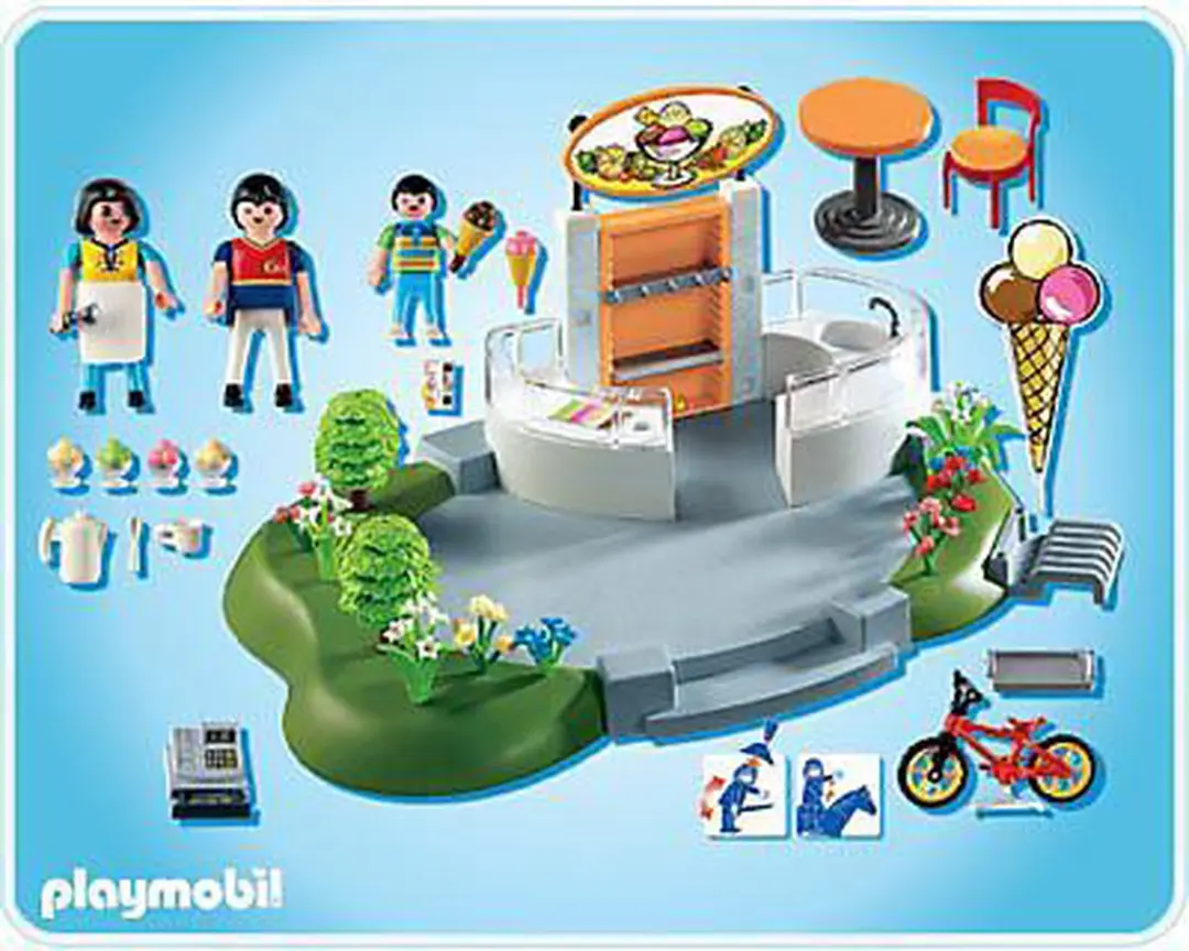 Playmobil City Life IJssalon Superset 4134 - Multicolor