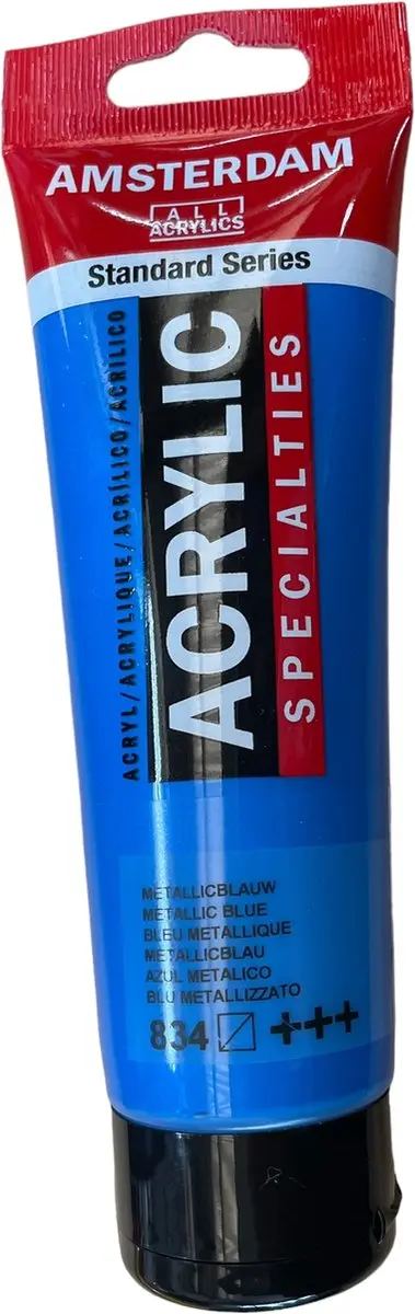 Amsterdam Acrylverf 120ml Metallicblauw