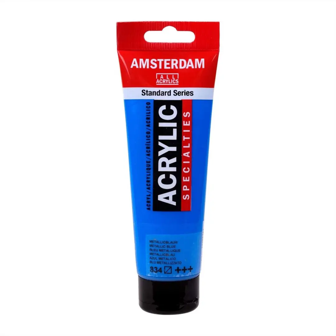 Amsterdam Acrylverf 120ml Metallicblauw