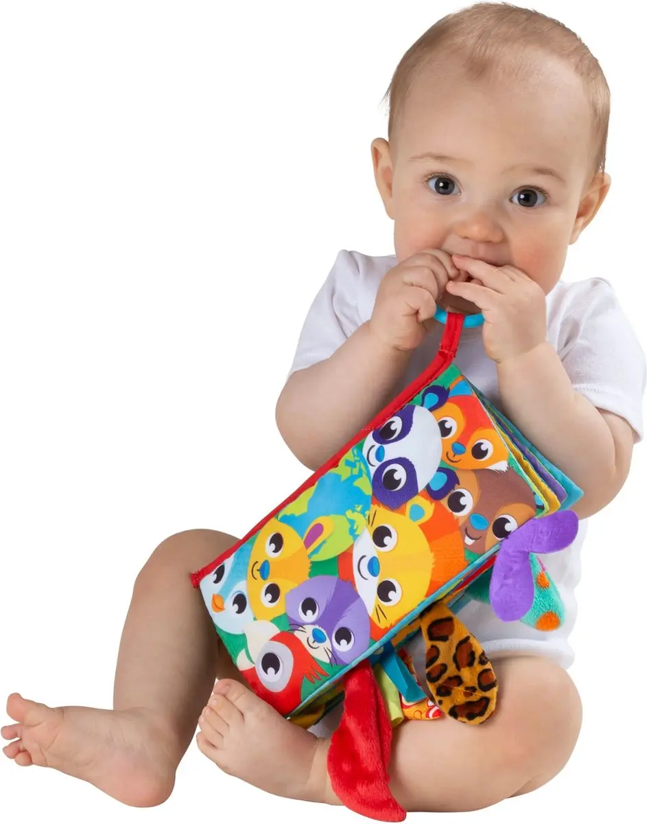 Playgro Voelboekje Staarten van de Wereld - Multi