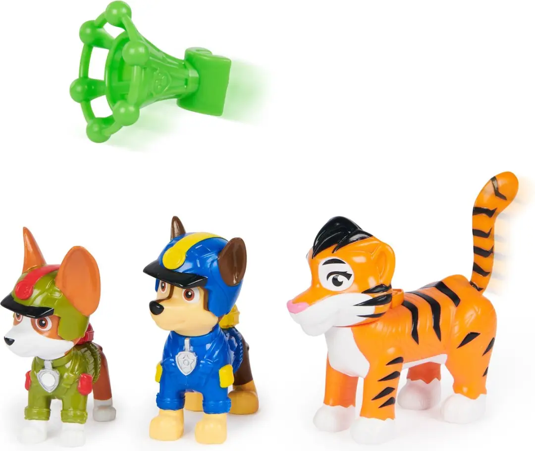 PAW Patrol Jungle Pups Speelfiguren - Chase & Rex of Skye & Marshall - 6068080