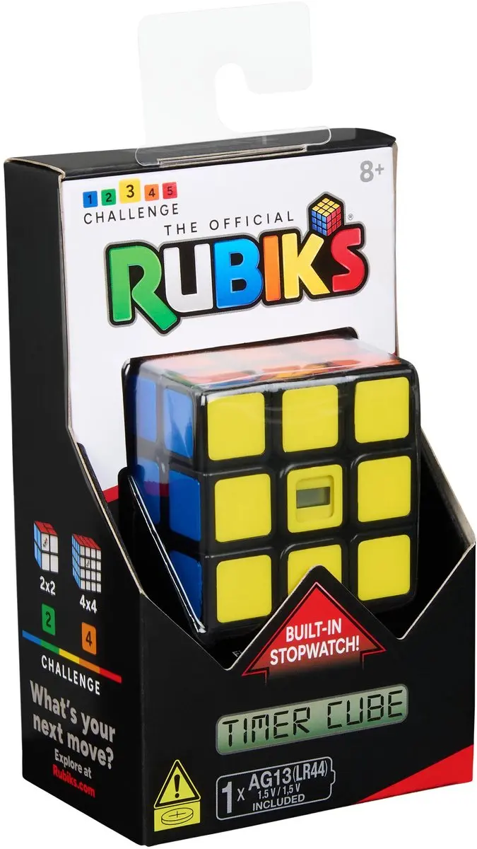 Spin Master Rubiks Kubus met Timer 6074028