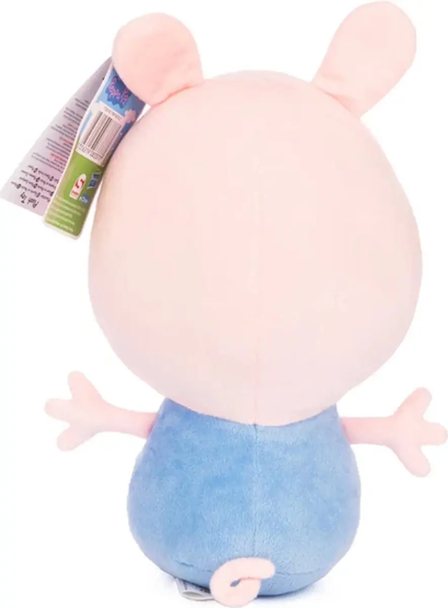 Peppa Pig George Knuffel 28cm - Multicolor