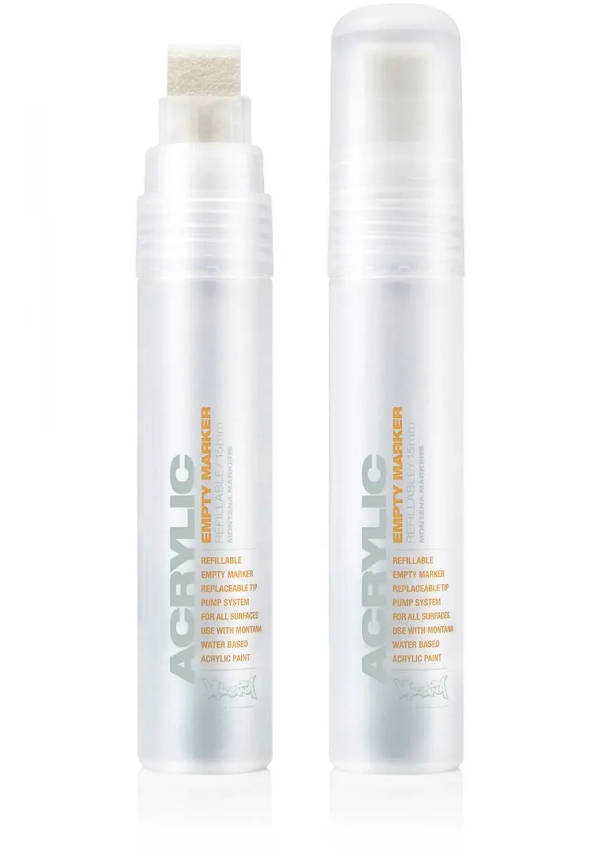 Montana Acryl Marker 15mm - Leeg - Meerkleurig