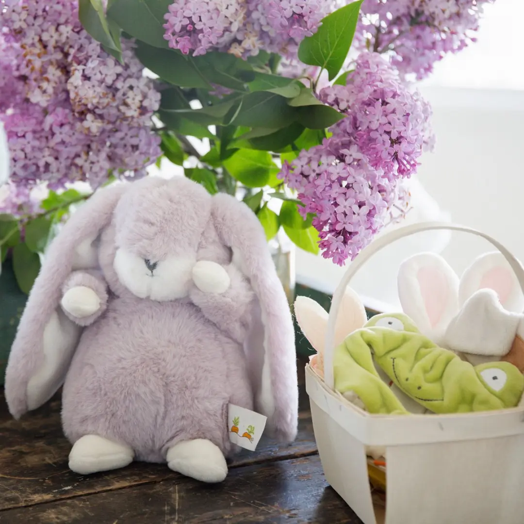 Bunnies By The Bay Nibble Konijn Knuffel - 20cm - Lila