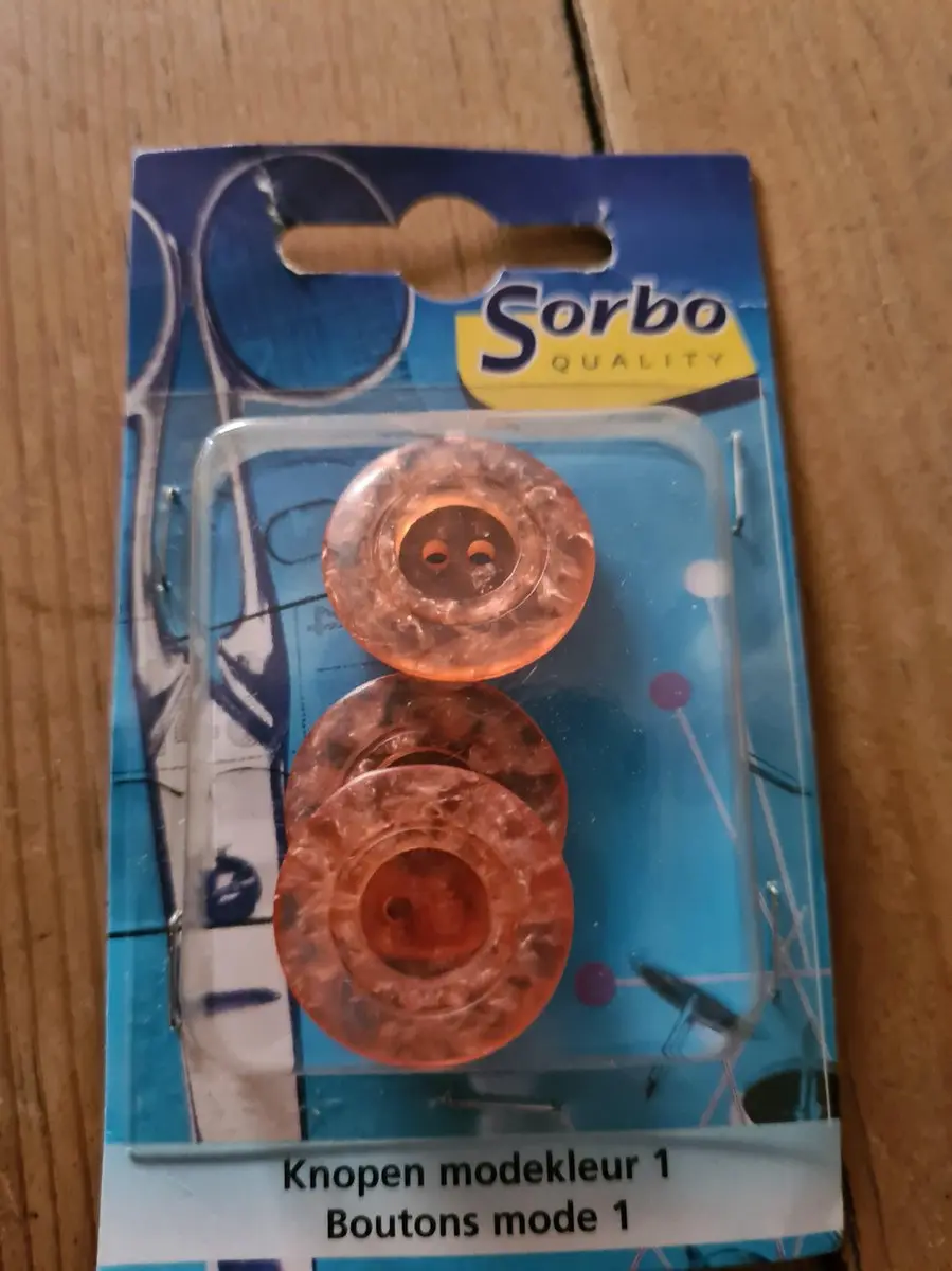 Sorbo 3 Knopen Modekleur