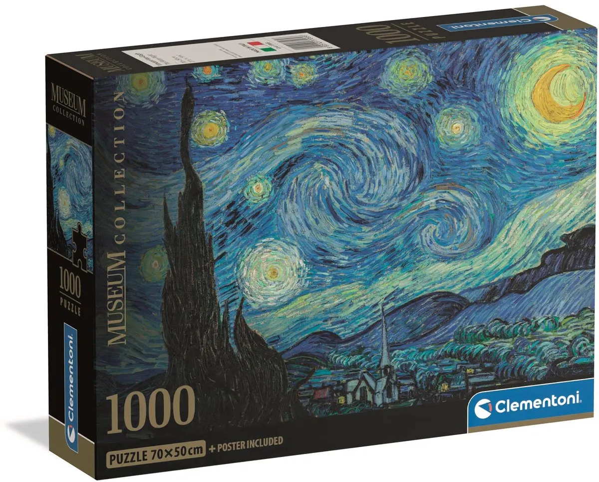 Clementoni De Sterrennacht Puzzel 1000 Stuks - High Quality Collection