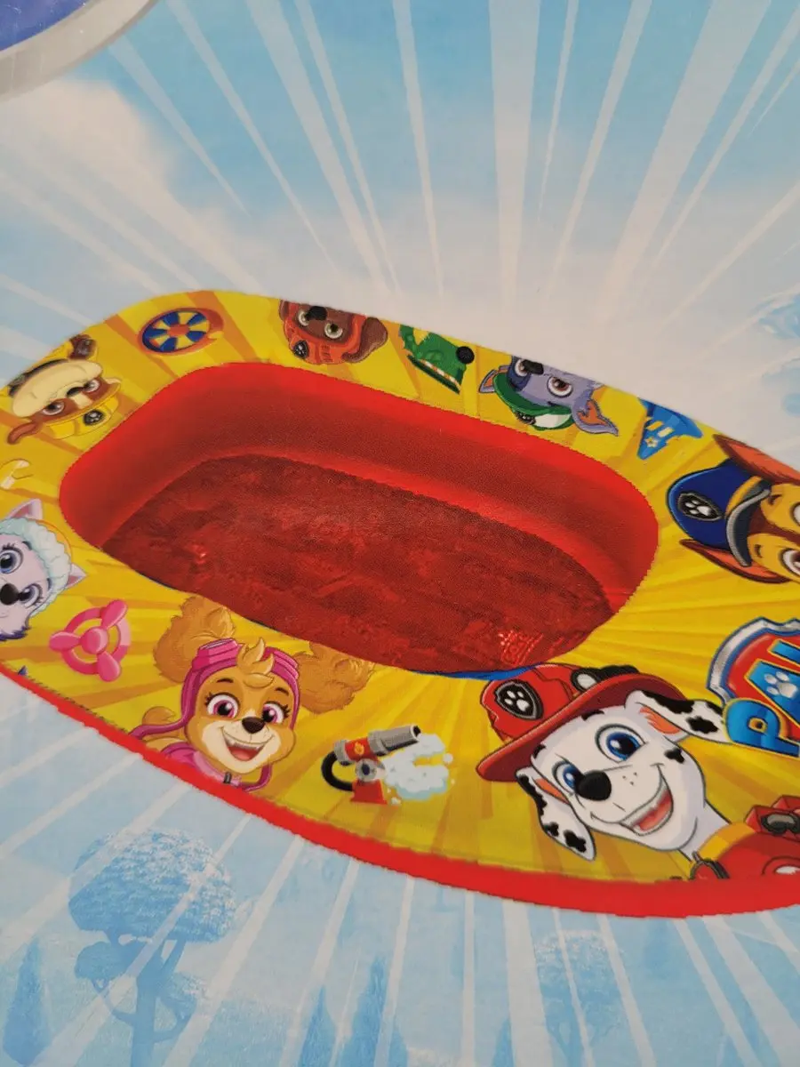 PAW Patrol Roeiboot - 90x60x20cm Geel