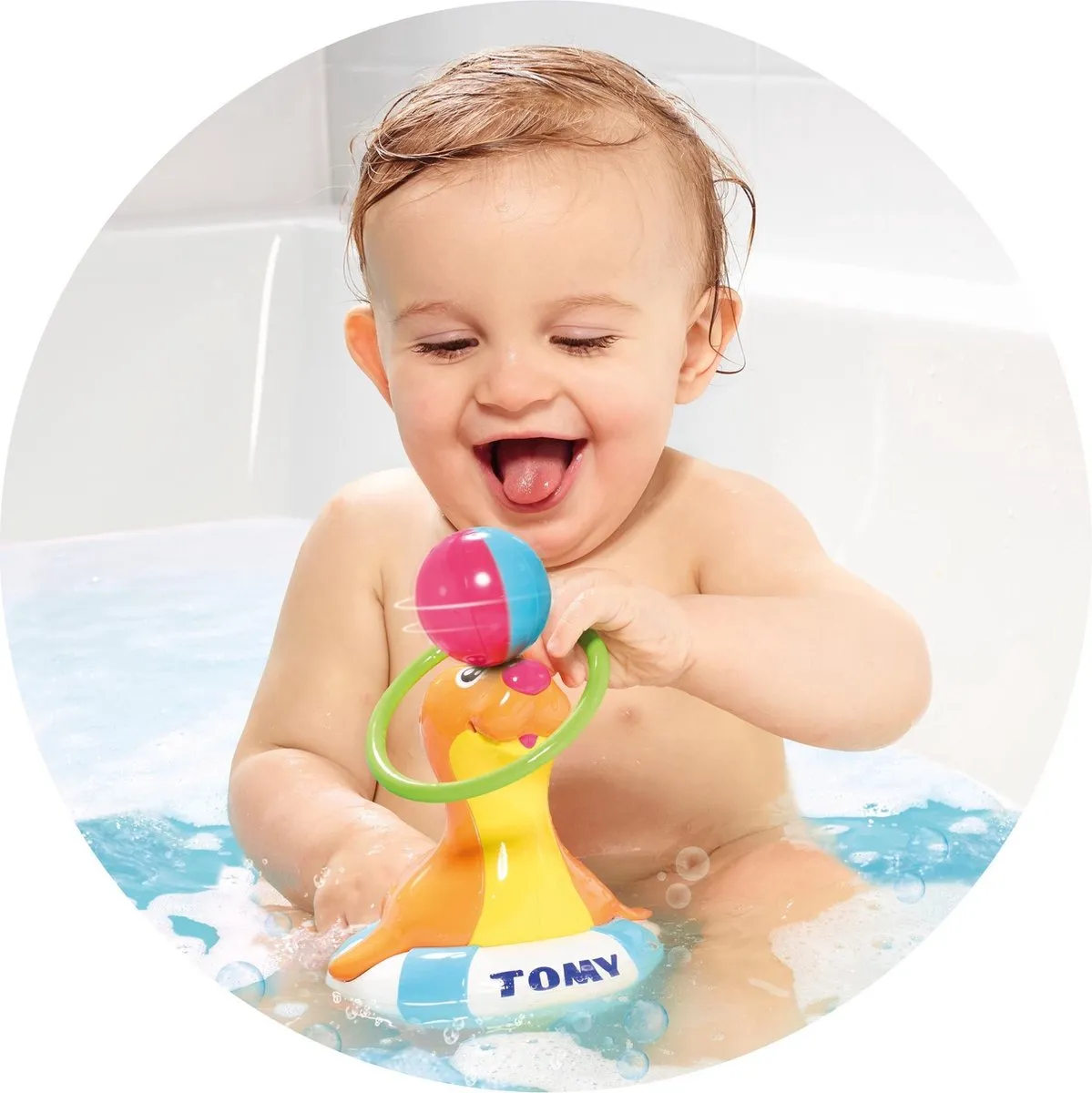 Tomy Sandy de Zeehond Badspeelgoed E72609 - Multicolor - afbeelding 3 van 5