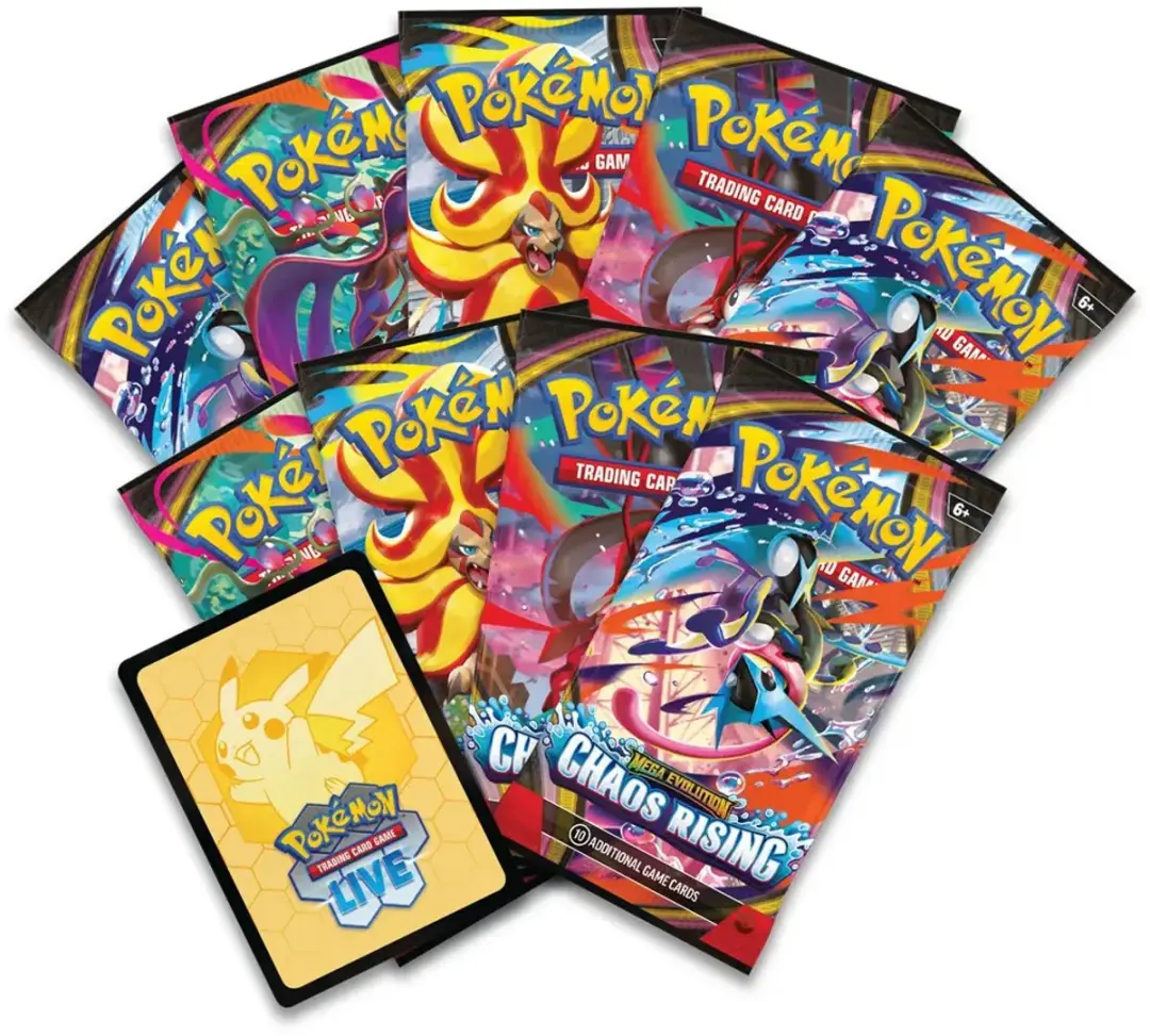 Pokémon Chaos Rising ETB - Mega Evoluties - 2 Spelers