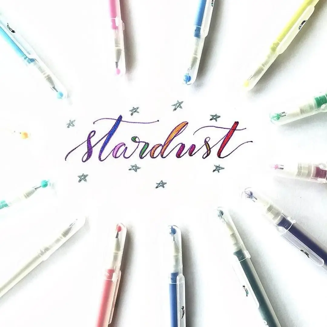 Sakura Gelly Roll Stardust Glitter 735 - Groenblauw