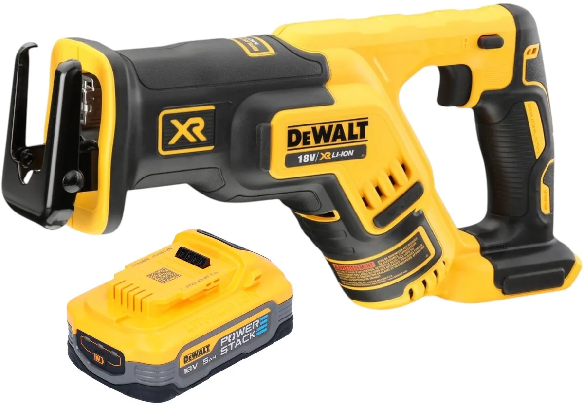 DeWalt DCS 367 N Accu Reciprozaag 18V Powerstack 5.0Ah