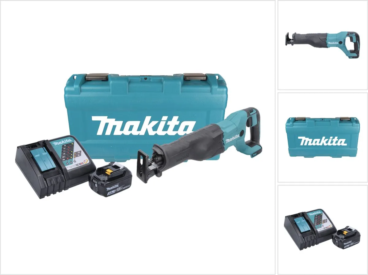 Makita DJR186RF1K Accu Reciprozaag 18V