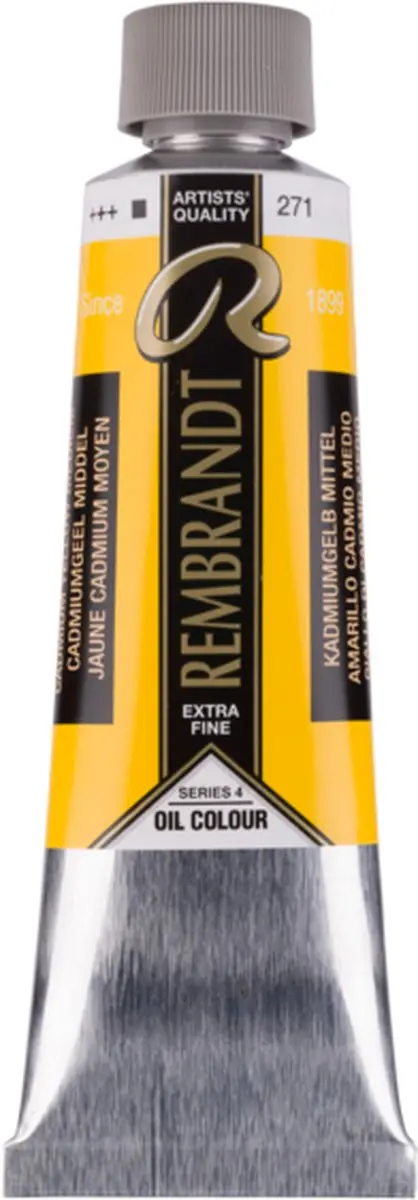 Rembrandt Olieverf Tube Cadmiumgeel Middel 150ml