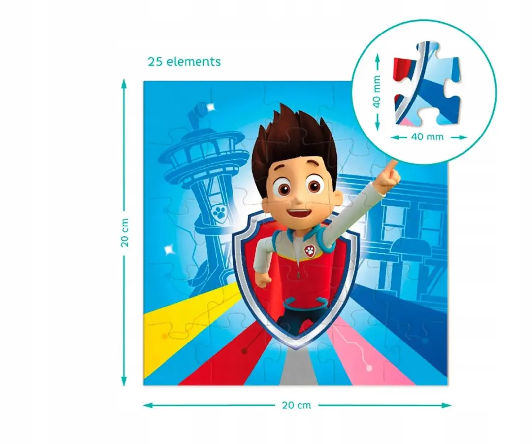 PAW Patrol Educatieve Puzzels 3-in-1 - 115 Stuks - Meerkleurig