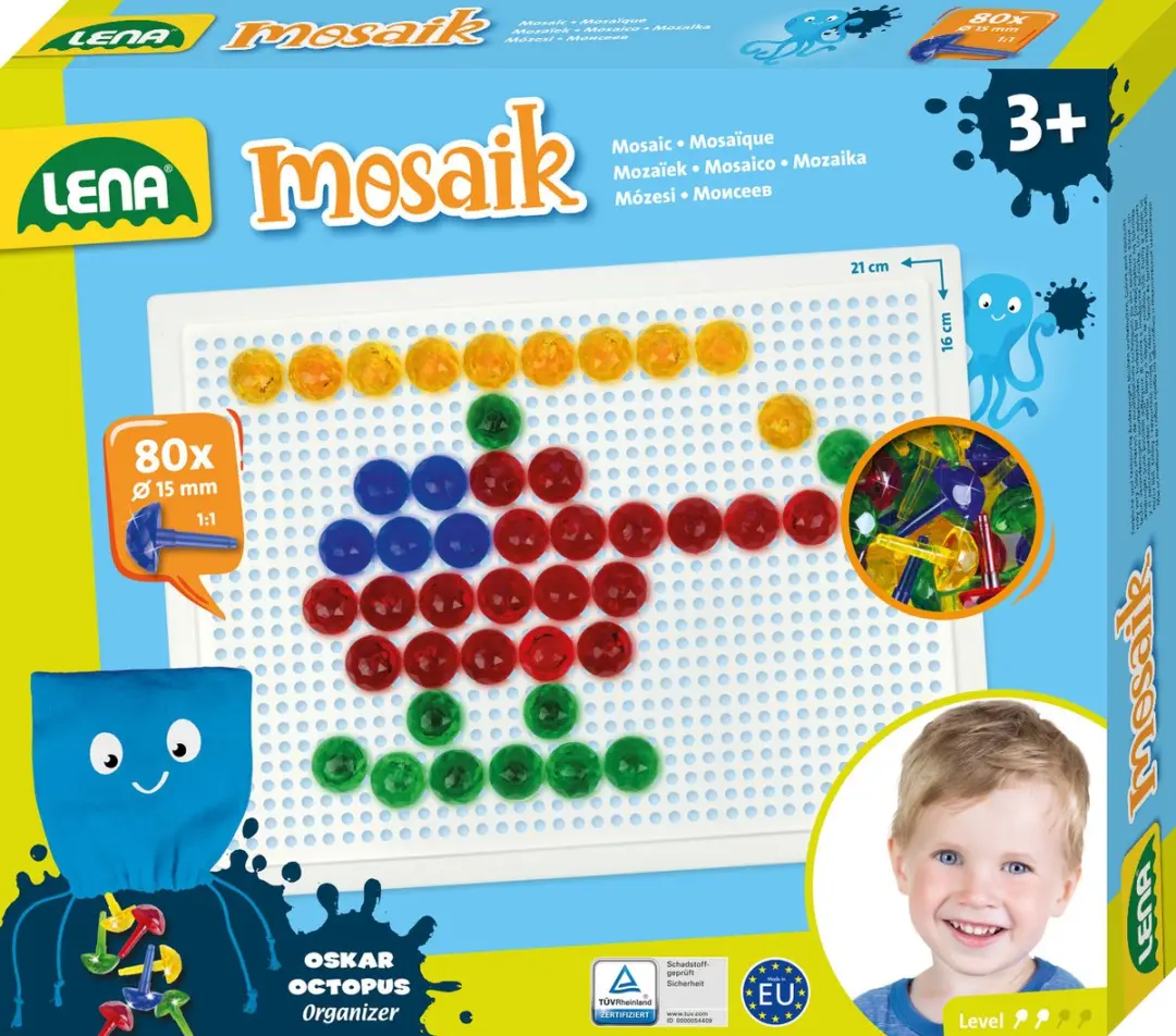Lena Mozaïekset Transparant 80 Stuks