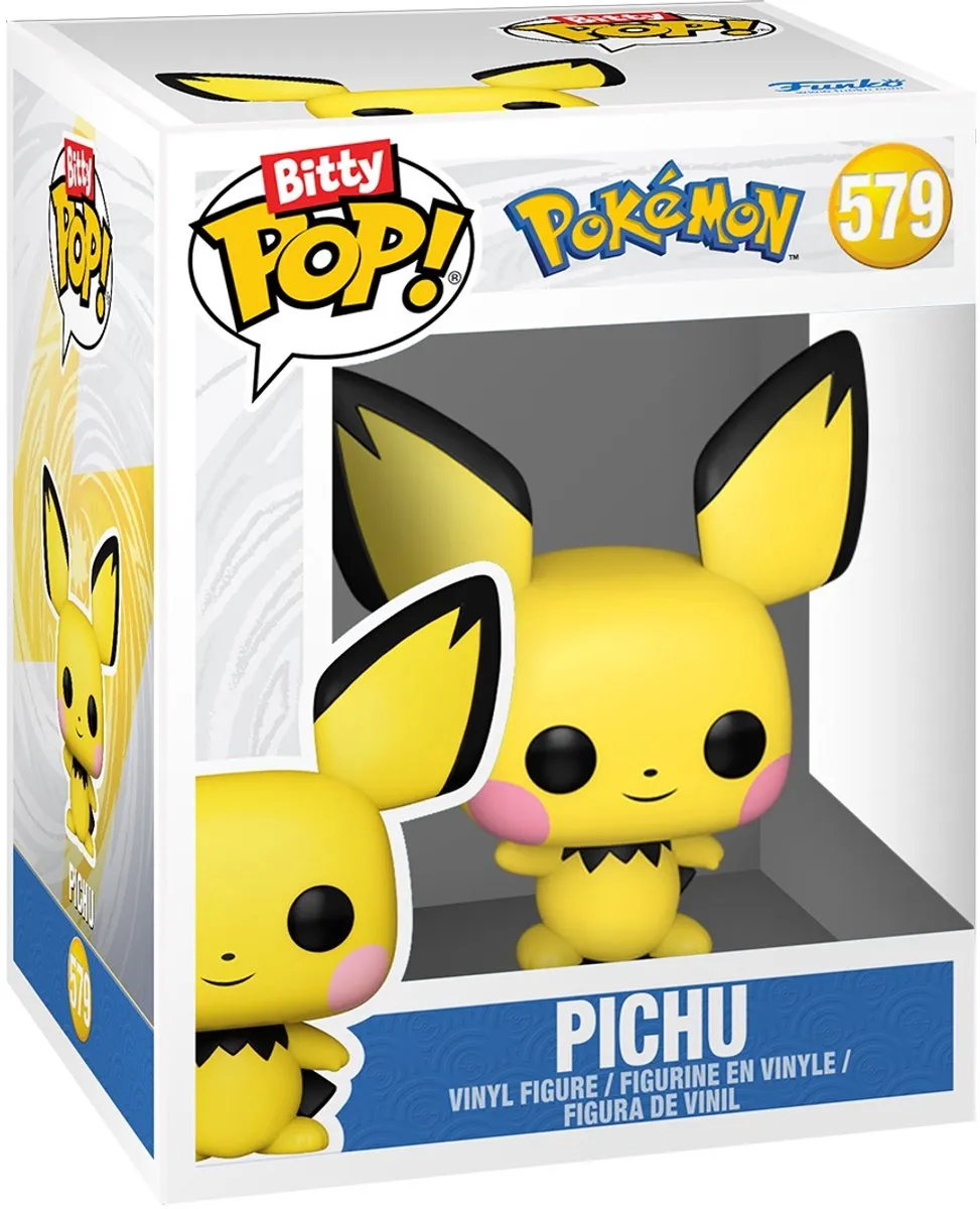 Funko Pokémon Bitty Pop 4 Pack - Bulbasaur - 2.5cm - Veelkleurig