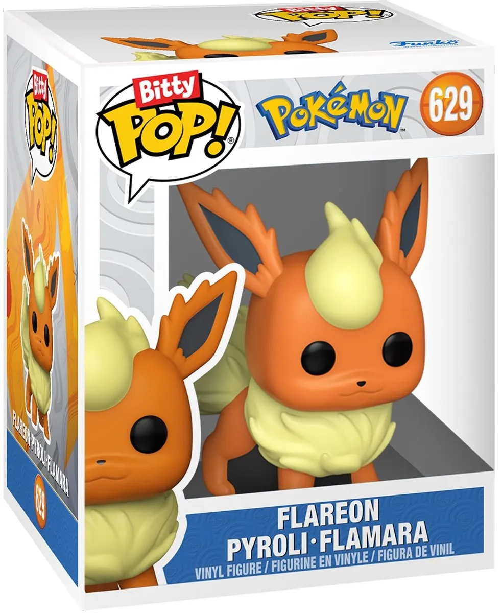 Funko Pokémon Bitty Pop 4 Pack - Bulbasaur - 2.5cm - Veelkleurig