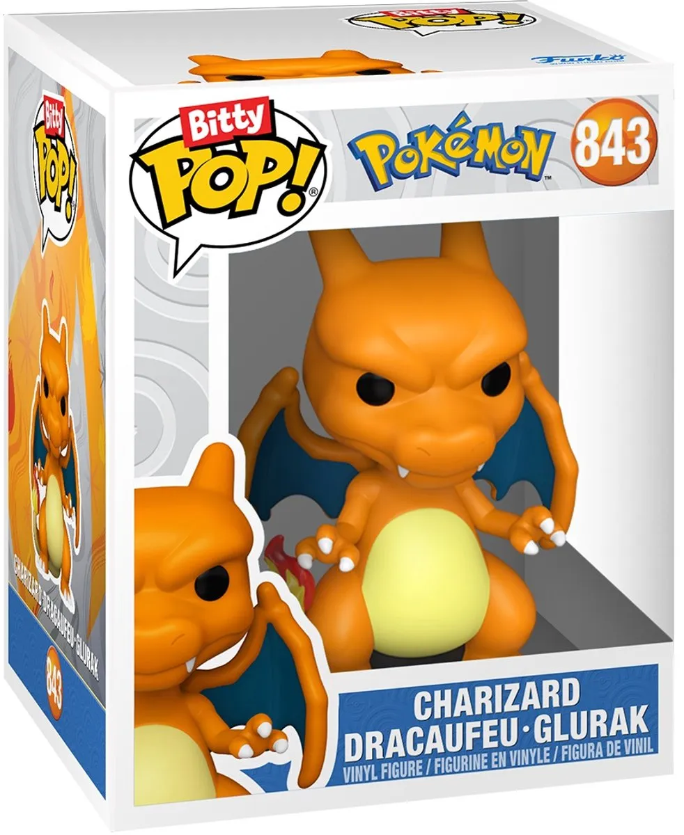 Funko Pokémon Bitty Pop 4 Pack - Bulbasaur - 2.5cm - Veelkleurig